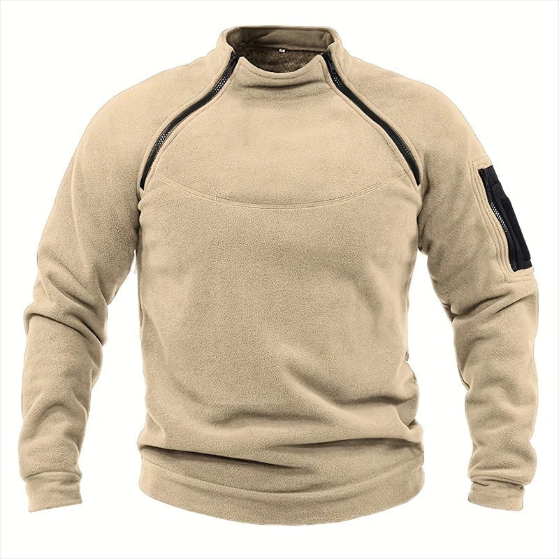 Alexander - Men's Tactical Fleece Military Pullover Sweater